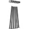 Ekena Millwork Premium 1 1/4" Barn Door Flat Track Extension Hardware for 1 3/8" Door, Flint Gray GB60013EXXFG - alternate 2